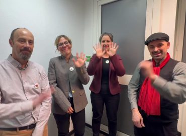 Les 4 élus vous saluent !