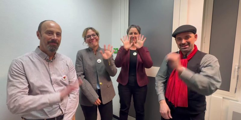 Les 4 élus vous saluent !